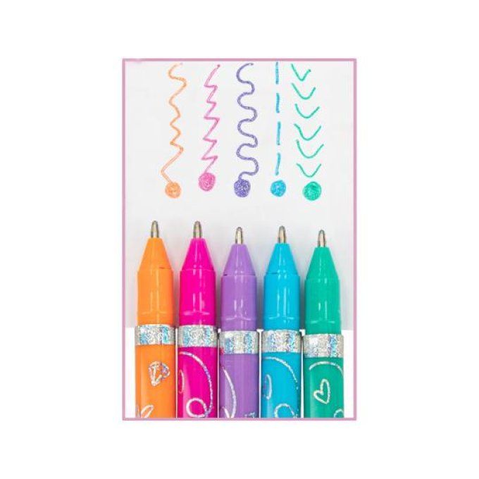Roller gel pailleté 
