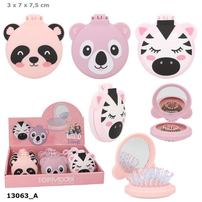 BROSSE A CHEVEUX PLIABLES