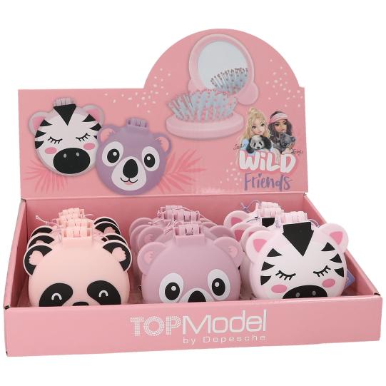BROSSE A CHEVEUX PLIABLES