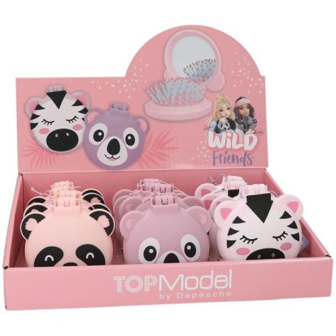 BROSSE A CHEVEUX PLIABLES