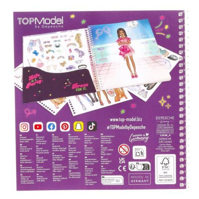 Dress Me Up album stickers Party 