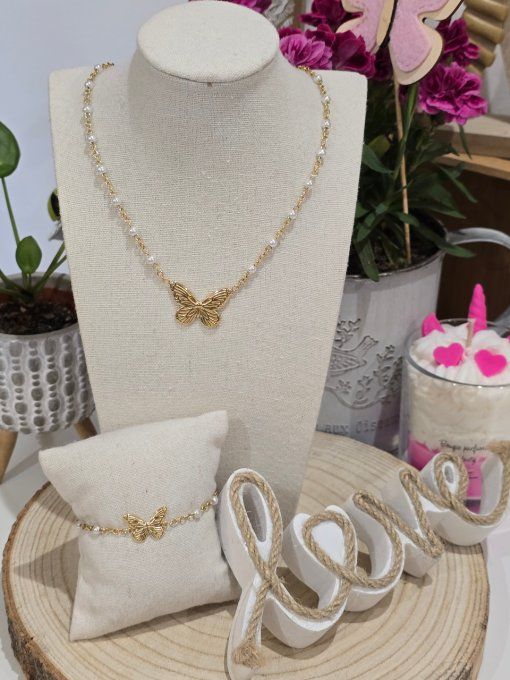 COLLIER PAPILLON