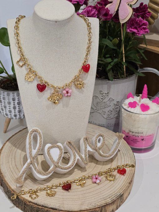 COLLIER BRELOQUES