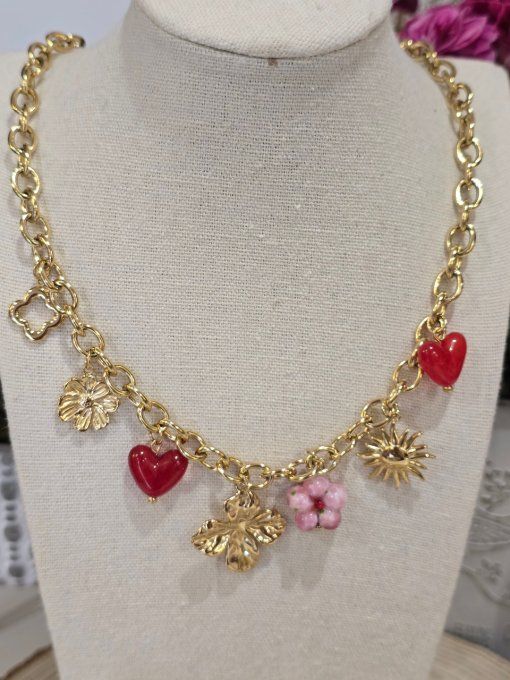 COLLIER BRELOQUES
