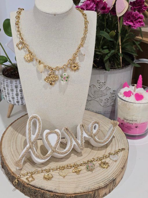 COLLIER BRELOQUES