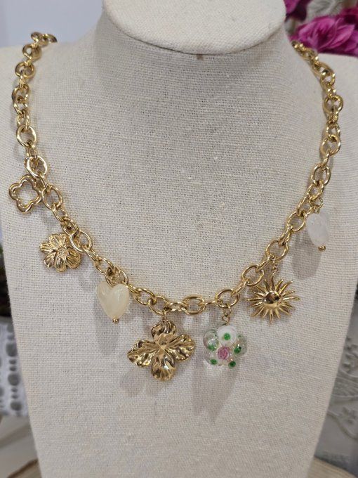 COLLIER BRELOQUES
