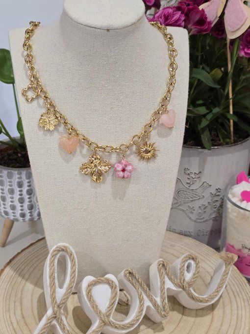 COLLIER BRELOQUES