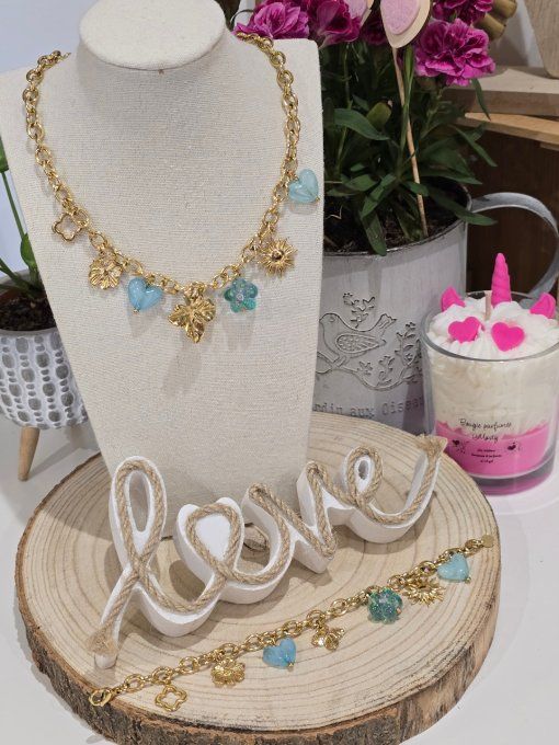 COLLIER BRELOQUES