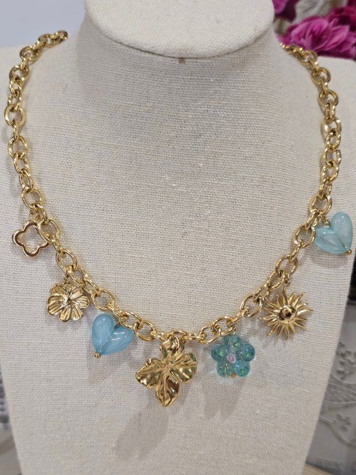 COLLIER BRELOQUES