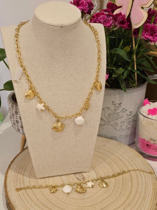 COLLIER COQUILLAGE