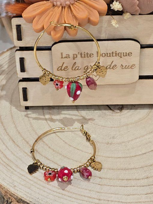 BOUCLES D'OREILLES