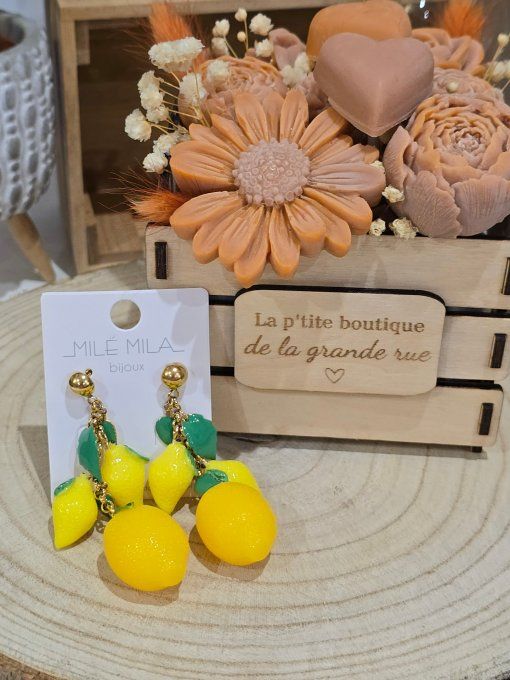 BOUCLES D'OREILLES