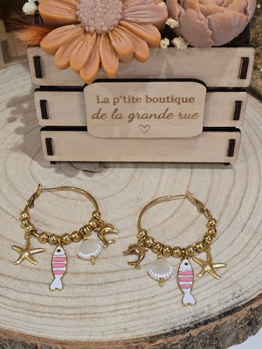 BOUCLES D'OREILLES