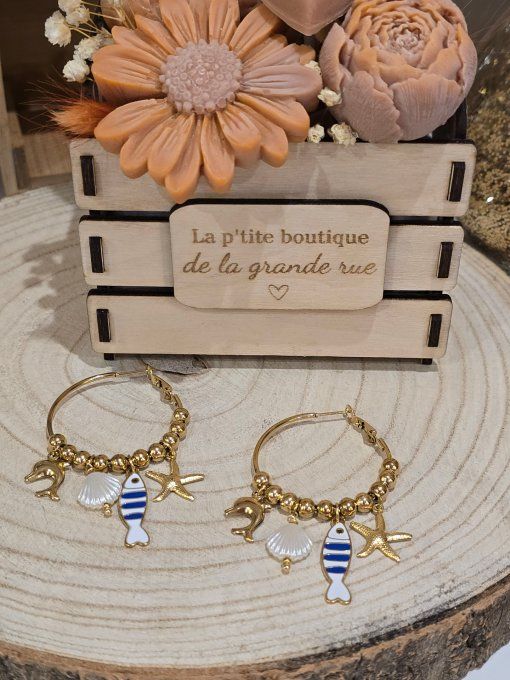 BOUCLES D'OREILLES