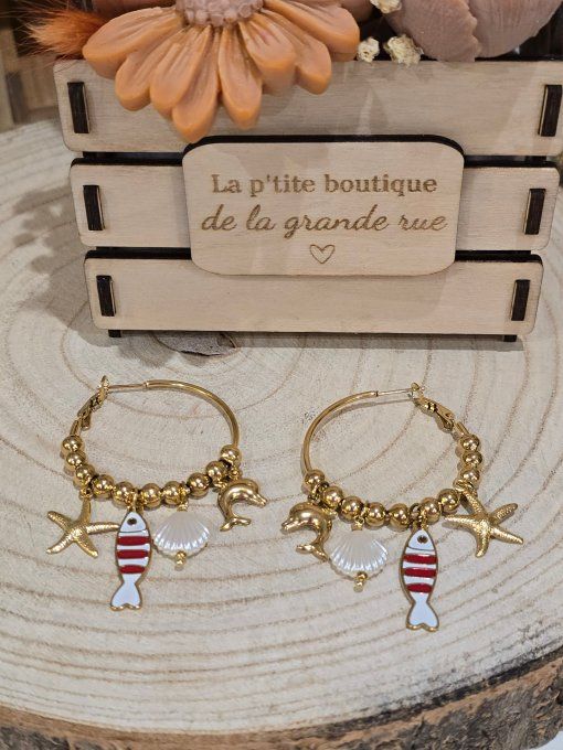 BOUCLES D'OREILLES