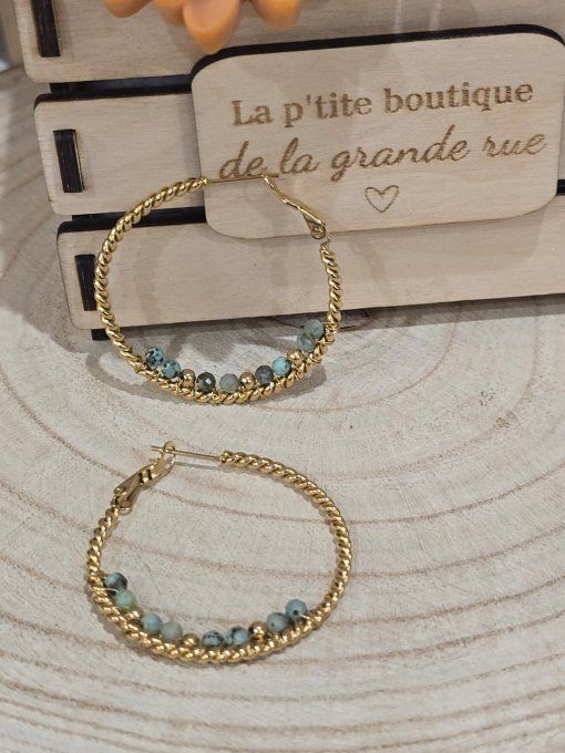 BOUCLES D'OREILLES