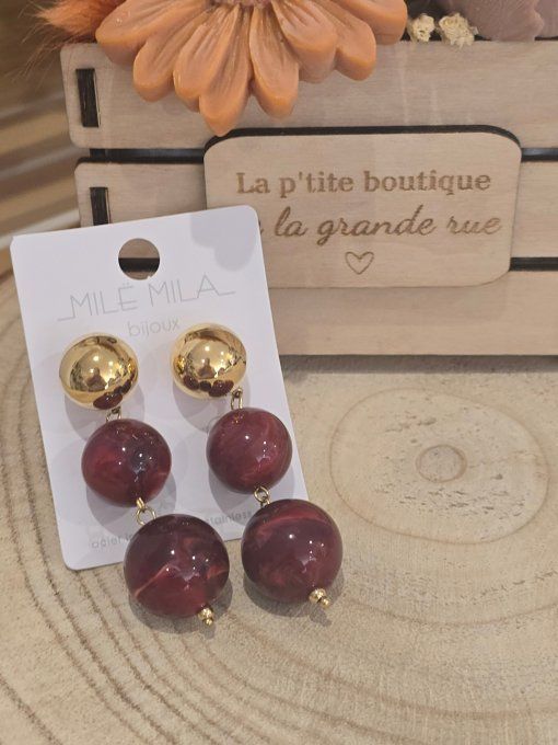 BOUCLES D'OREILLES