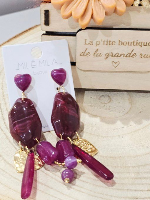 BOUCLES D'OREILLES