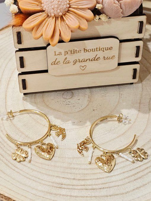 BOUCLES D'OREILLES