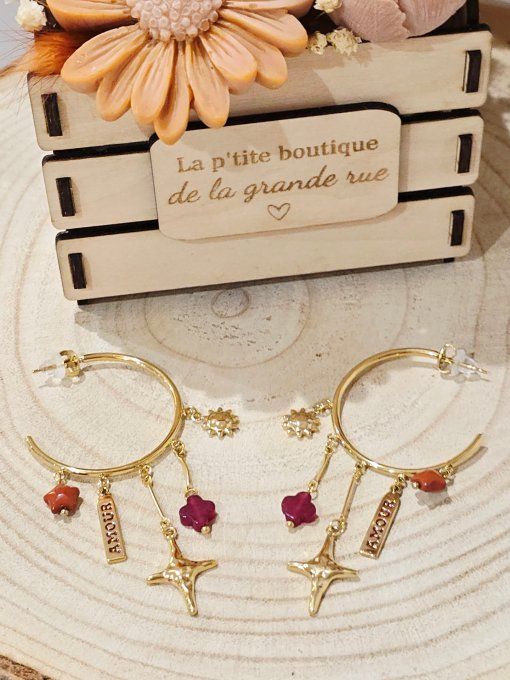 BOUCLES D'OREILLES