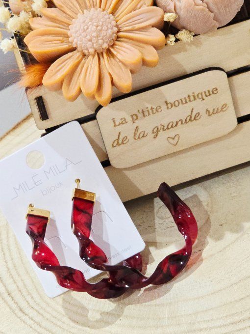BOUCLES D'OREILLES