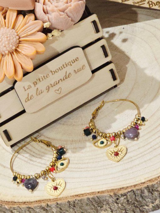 BOUCLES D'OREILLES