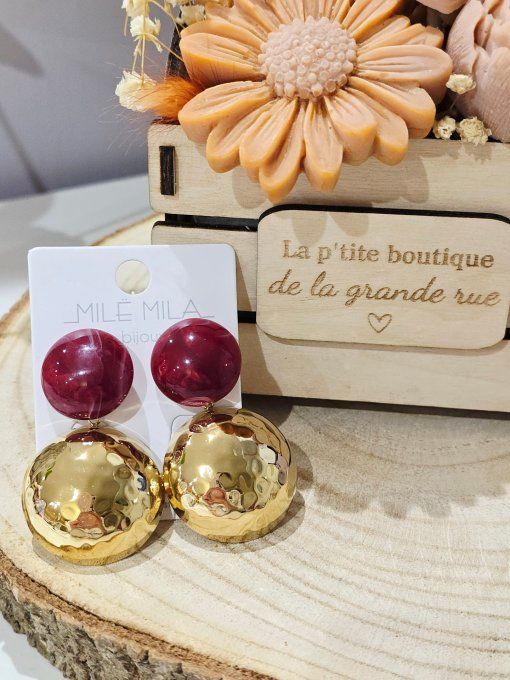 BOUCLES D'OREILLES