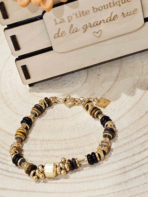 BRACELET PIERRES NATURELLES