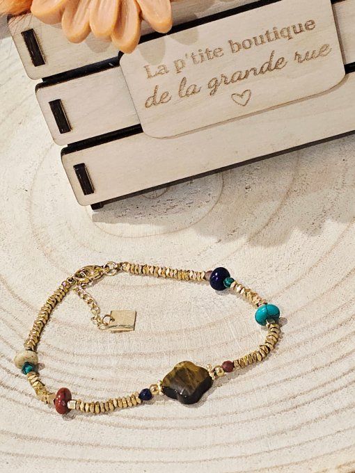 BRACELET PIERRES NATURELLES