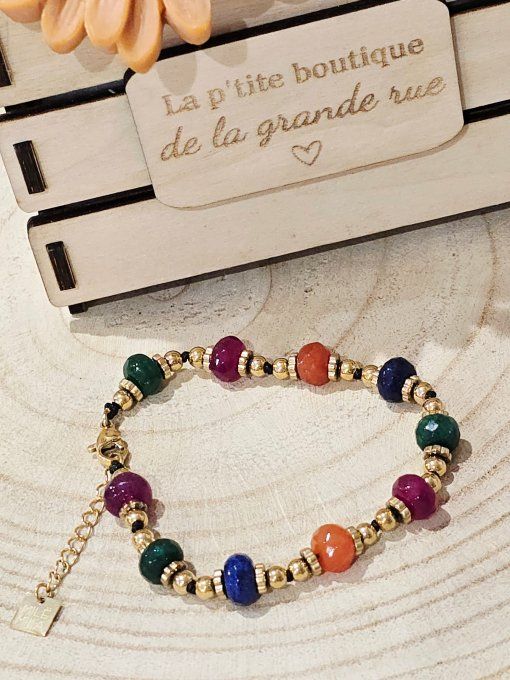 BRACELET PIERRES NATURELLES