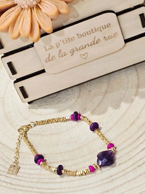 BRACELET PIERRES NATURELLES