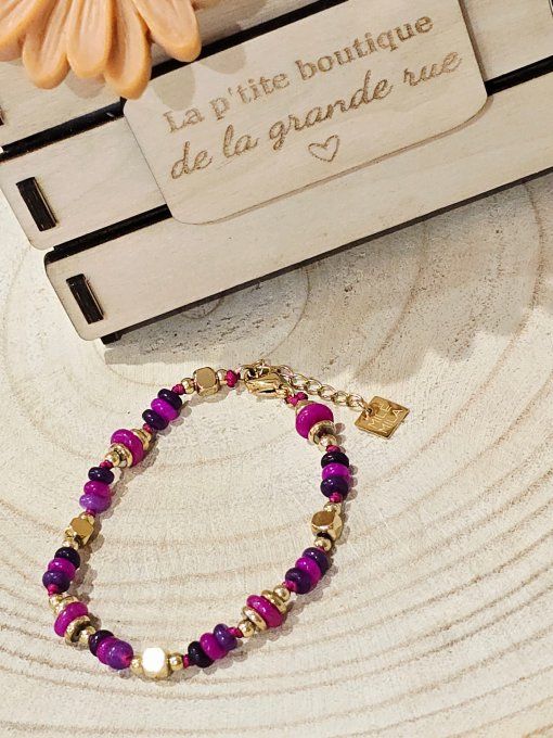 BRACELET PIERRES NATURELLES