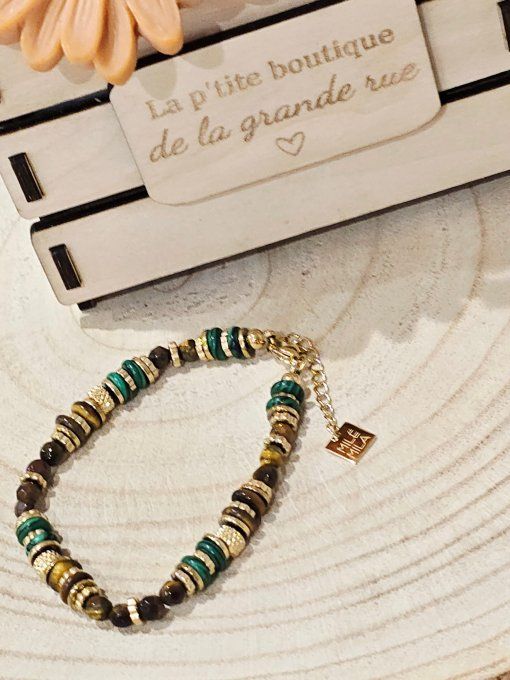 BRACELET PIERRES NATURELLES