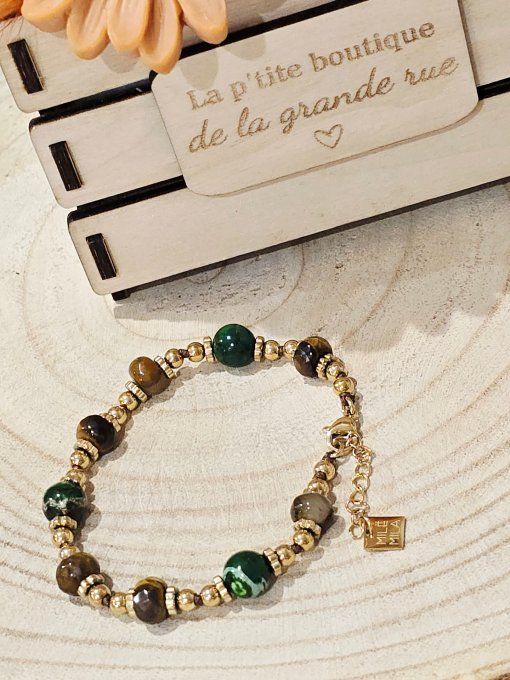 BRACELET PIERRES NATURELLES