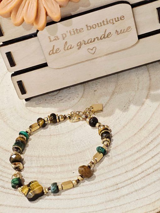 BRACELET PIERRES NATURELLES