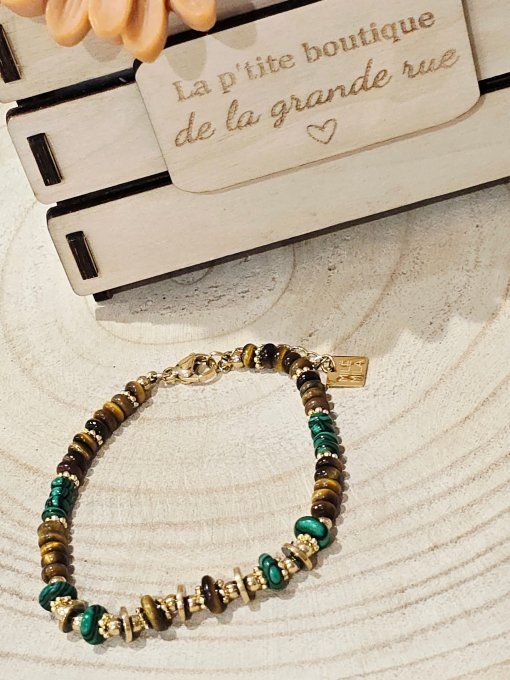 BRACELET PIERRES NATURELLES