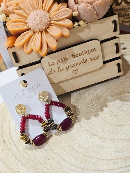 BOUCLES D'OREILLES
