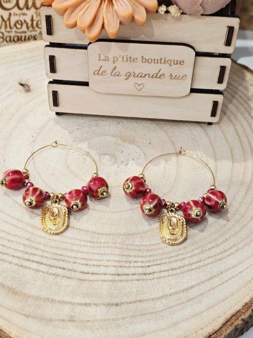 BOUCLES D'OREILLES