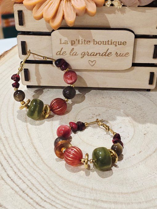 BOUCLES D'OREILLES