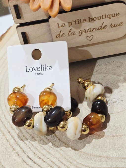 BOUCLES D'OREILLES