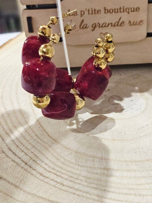 BOUCLES D'OREILLES