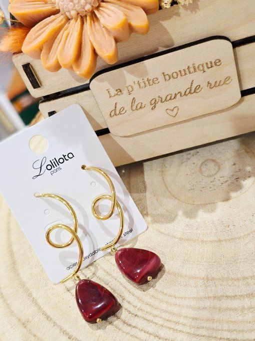 BOUCLES D'OREILLES
