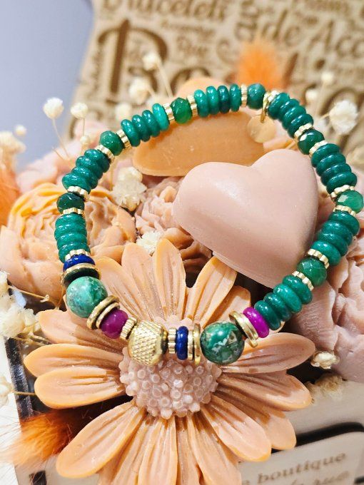 BRACELET PIERRES NATURELLES