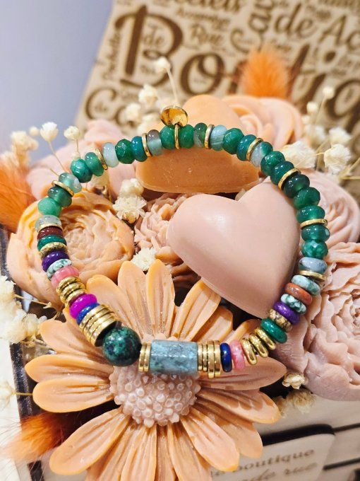 BRACELET PIERRES NATURELLES