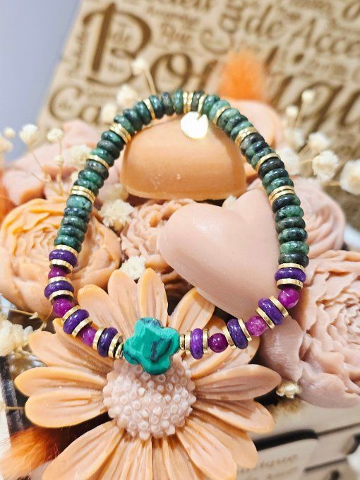 BRACELET PIERRES NATURELLES