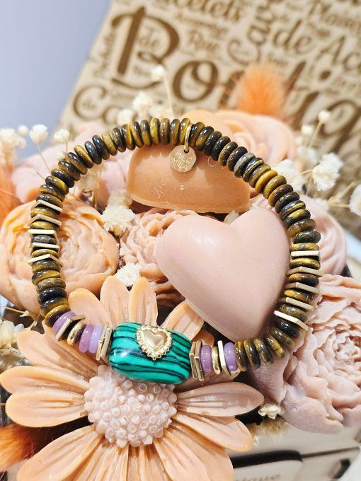 BRACELET PIERRES NATURELLES