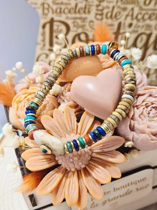 BRACELET PIERRES NATURELLES