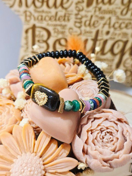 BRACELET PIERRES NATURELLES