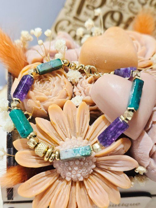 BRACELET PIERRES NATURELLES