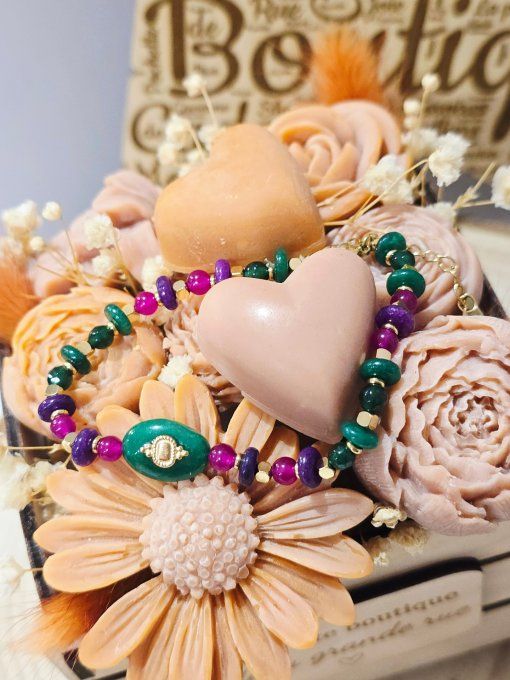 BRACELET PIERRES NATURELLES